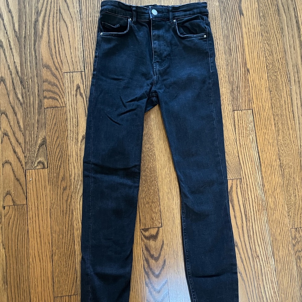 Zara Black Slim Fit Jeans